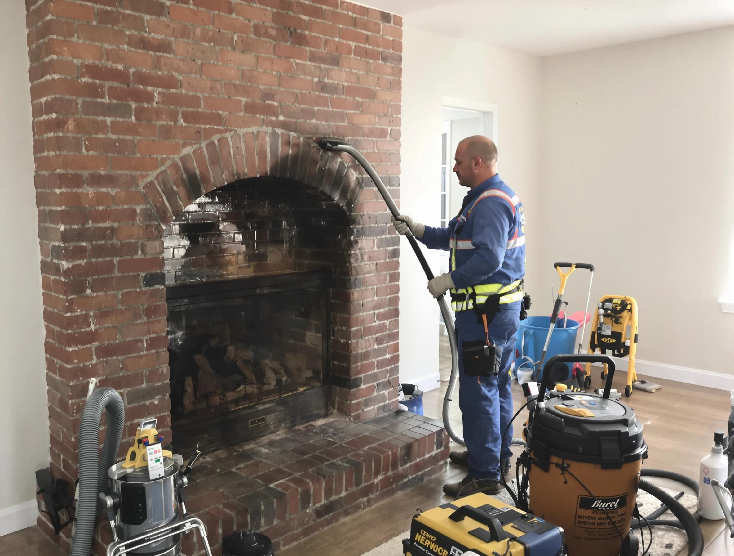 Washington Terrace Chimney Sweep expert performing detailed chimney sweep in Washington Terrace, UT