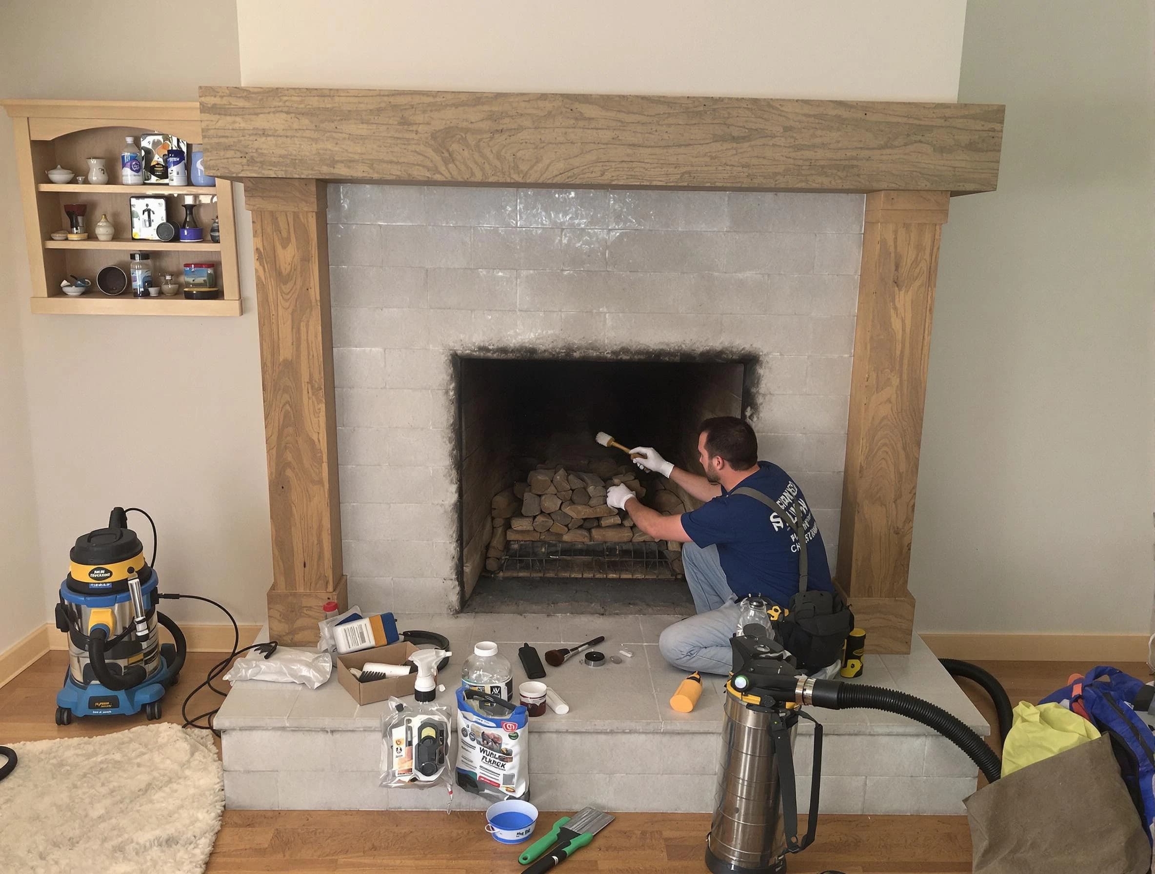 Detailed creosote removal process by Washington Terrace Chimney Sweep in Washington Terrace, UT