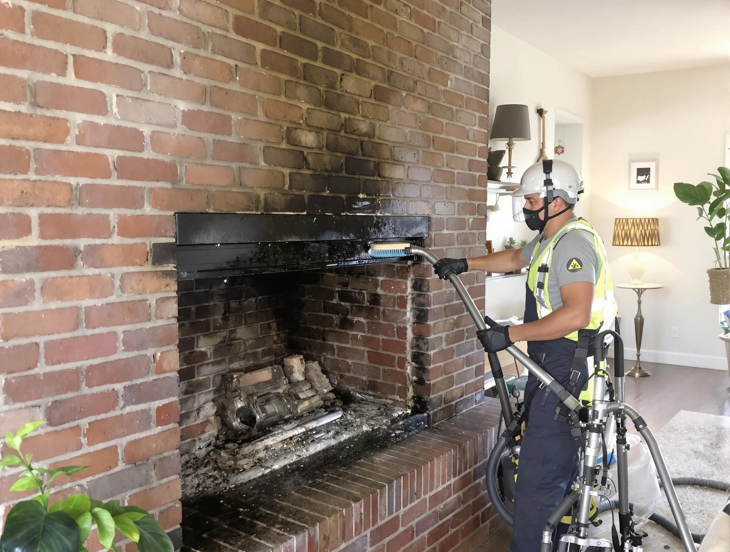 Washington Terrace Chimney Sweep providing fireplace cleaning services in Washington Terrace, UT