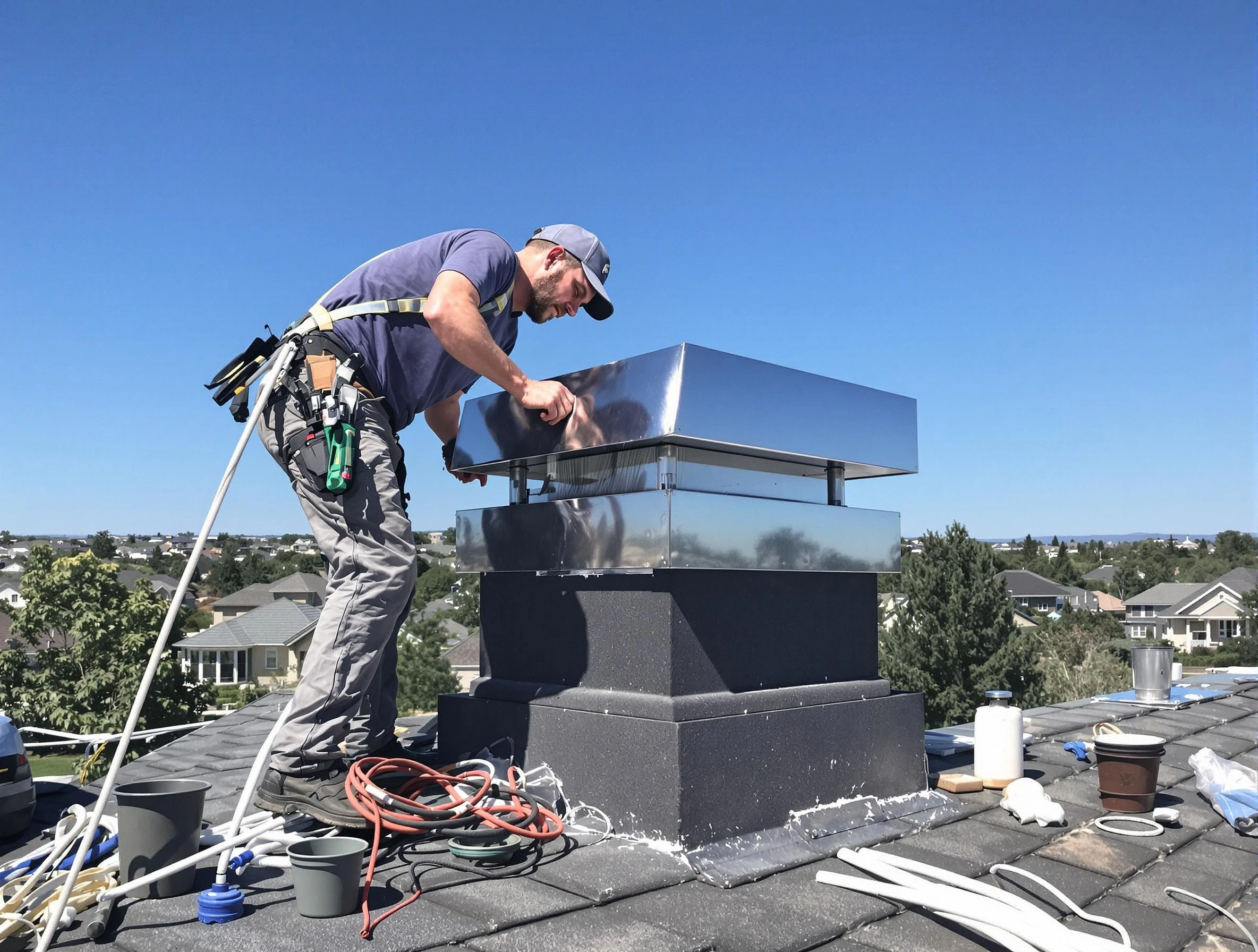 Chimney Cap Services service in Washington Terrace, UT