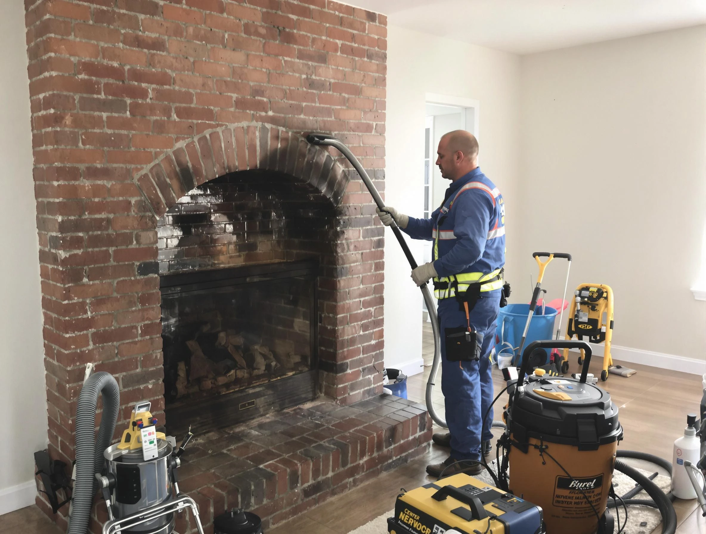 Washington Terrace Chimney Sweep expert performing detailed chimney sweep in Washington Terrace, UT