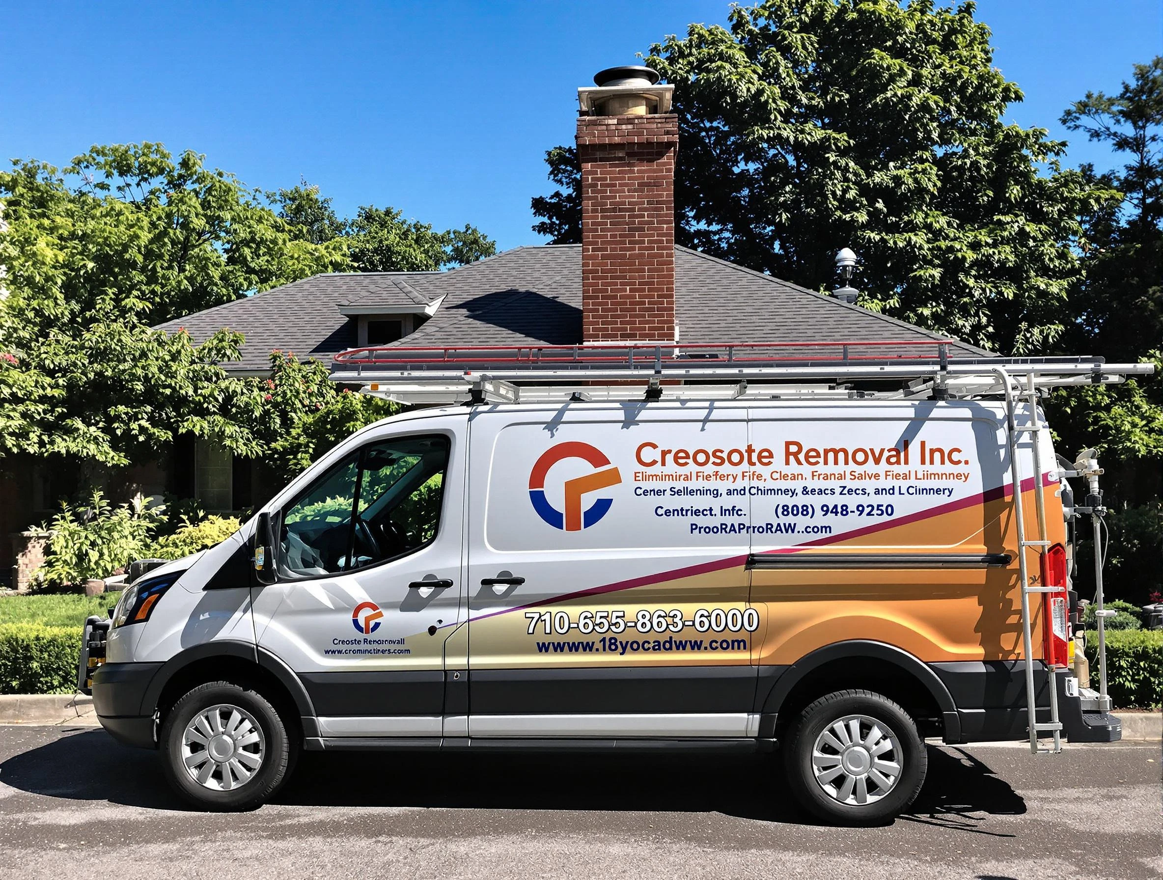 Washington Terrace Chimney Sweep technician removing creosote safely in Washington Terrace, UT